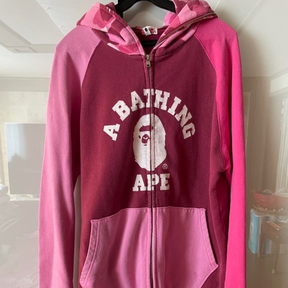 Rare Bape full zip hoodie